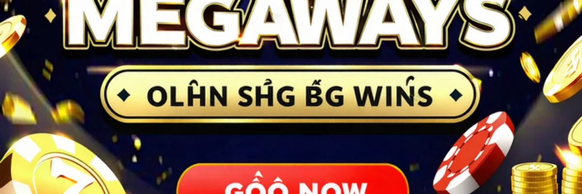 Banner khuyến mãi đăng ký NHATVIP để chơi Megaways