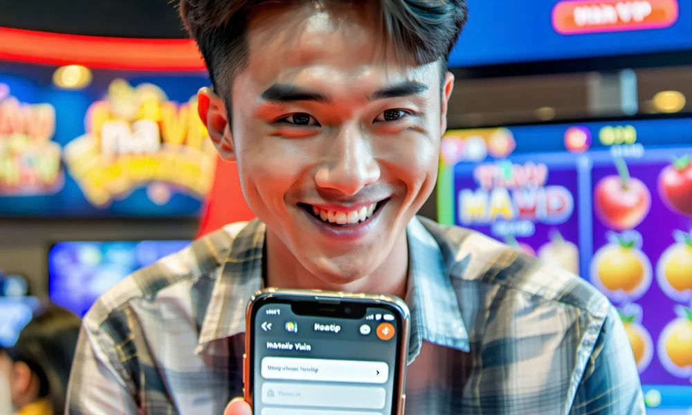 Người chơi đang đăng ký tài khoản NHATVIP, NhatVip để tham gia bắn cá và nhận ưu đãi