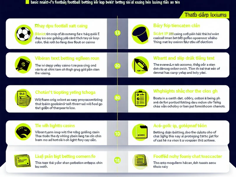 Biểu đồ minh họa các quy tắc cá cược bóng đá cơ bản của NHATVIP