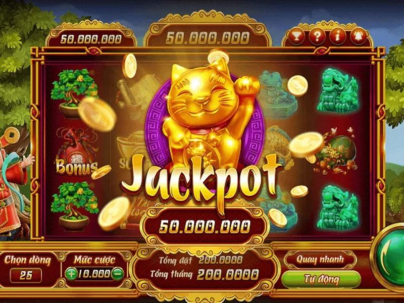 Hướng dẫn chơi Slots và Jackpot tại NHATVIP