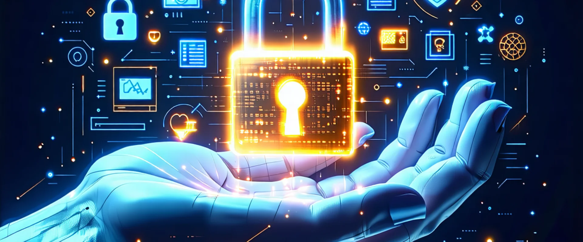 Hình ảnh banner minh họa bảo vệ dữ liệu theo GDPR tại NHATVIP