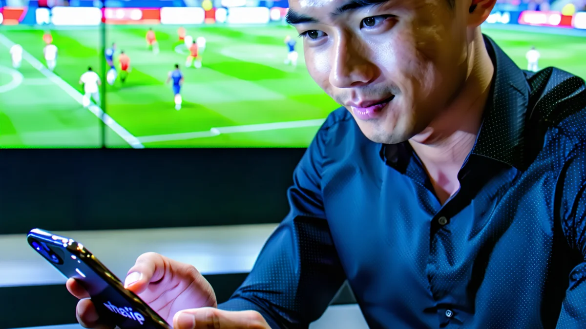 Người chơi đang cá cược trực tiếp trên nền tảng NHATVIP, NhatVip