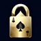 Biểu tượng khóa an toàn và lá bài Poker, đại diện cho nền tảng bảo mật của NHATVIP