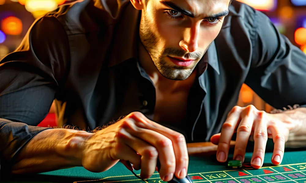 Người chơi đang phân tích chiến lược Sic Bo tại NHATVIP