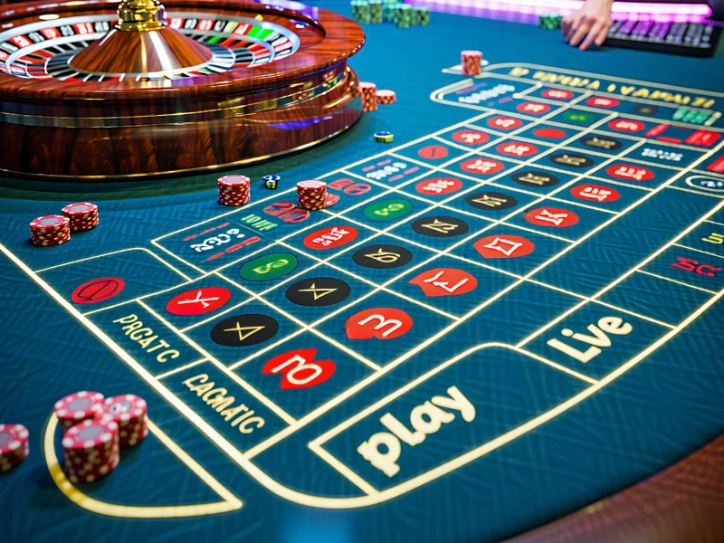 Logo Pragmatic Play Live và hình ảnh bàn chơi Roulette tốc độ