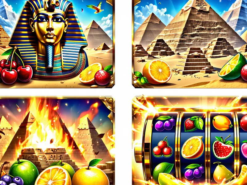 Hình ảnh tổng hợp các thể loại và chủ đề game slot đa dạng tại NHATVIP