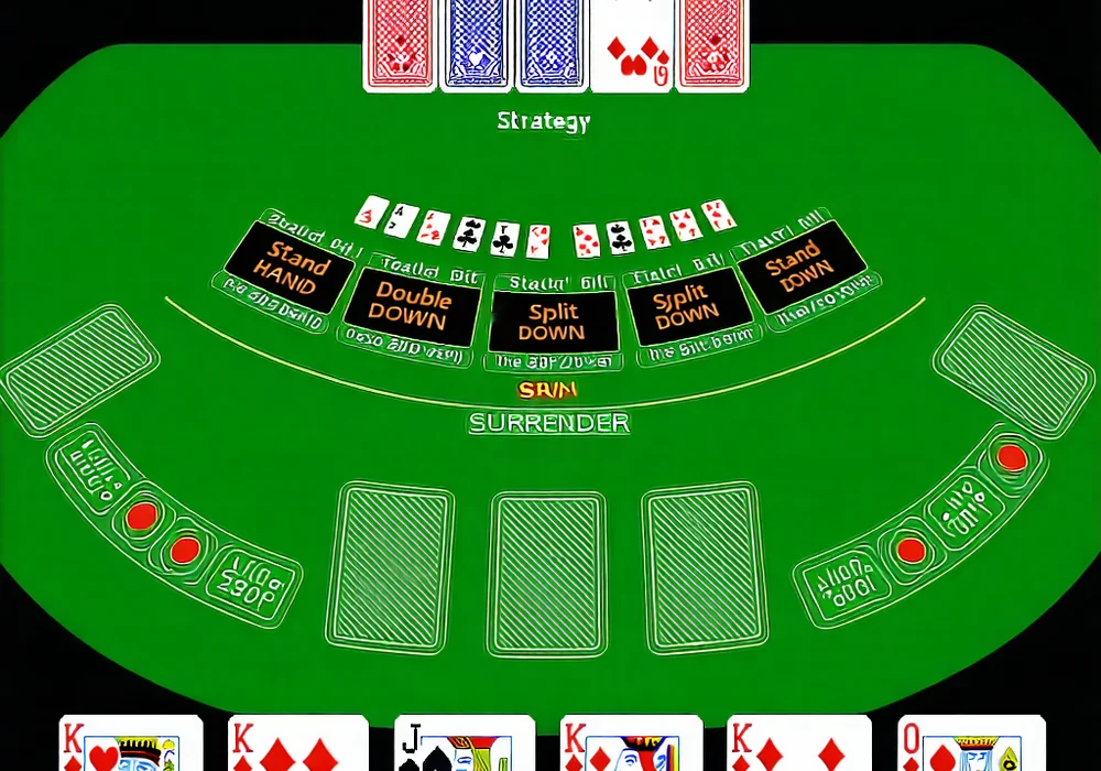 NHATVIP, NhatVip - Biểu đồ chiến lược Blackjack cơ bản chi tiết, hướng dẫn các quyết định tối ưu cho người chơi