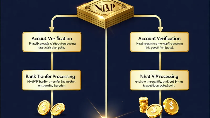 Sơ đồ quy trình rút tiền tại NHATVIP, minh họa các bước từ yêu cầu đến nhận tiền.